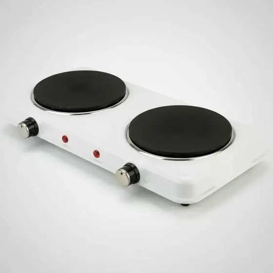 Encimera Eléctrica Portátil Raf R.8020ab Cocina Doble Plato