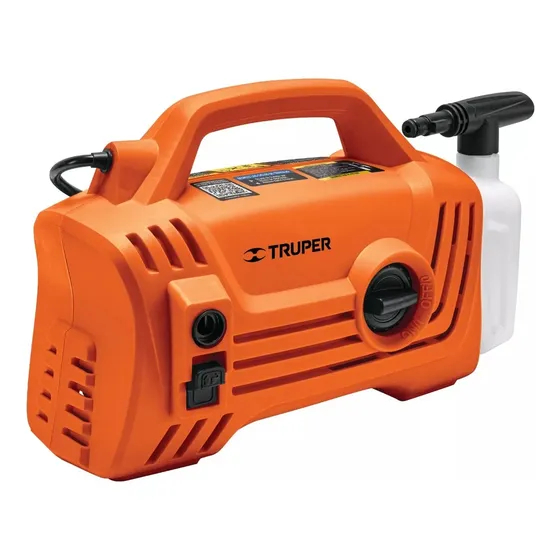 Hidrolavadora Eléctrica Compacta Truper 1600psi, 102795