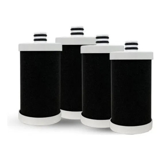 Cartuchos De Repuesto Carbón Prensado Filtro Agua One 4 Uni