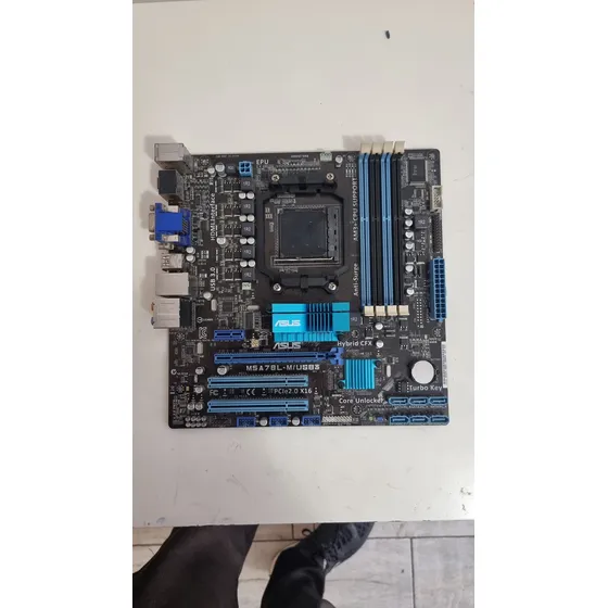 Mother Asus M5a78l-m/usb3 Am3+ 125w Tdp Ddr3 Anda Todo Marrón Oscuro
