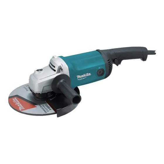 Esmeriladora angular Makita MT M0921 color turquesa 1800 W accesorio