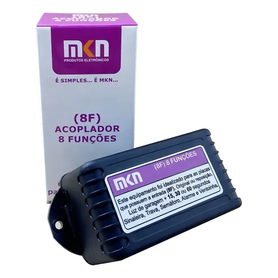 Modulo Acoplador 8 Funções Mkn Trava Sinaleiro 8f