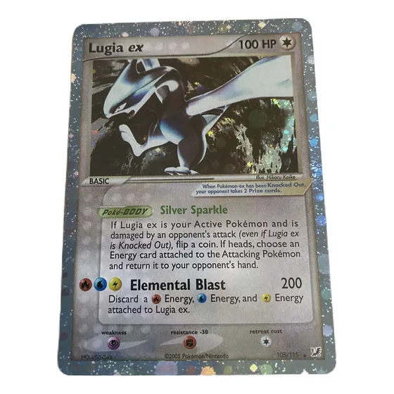 Juego De Carta Pokemon Alternativa Lugia Ex