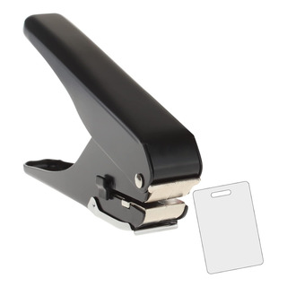 Perforadora Ranura Para Paper Pvc Insignia Tarjeta Id 4x15mm Perforadora Ranura Para Paper Pvc Insignia Tarjeta Id 4x15mm