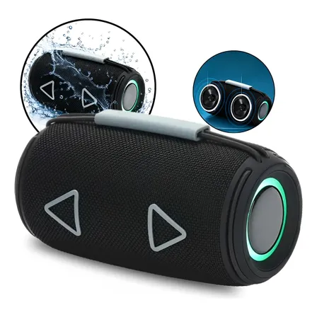 Caixa De Som Bluetooth 50w Potente Graves Bass Boost Alto