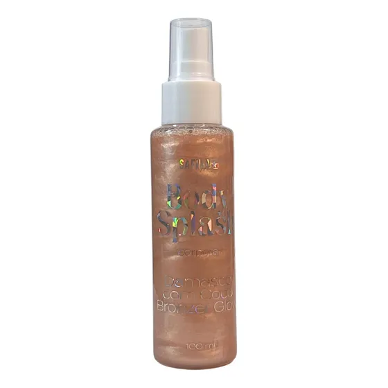 Body Splash Corporal 100ml Damasco&coco Bronzer Glow Safira