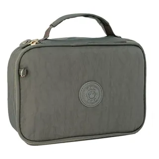 Estojo Box Porta Caneta Lapis Bolsinha Organizadora Escolar Cor Cinza Liso Estojo Box Porta Caneta Lapis Bolsinha Organizadora Escolar Cor Cinza Liso