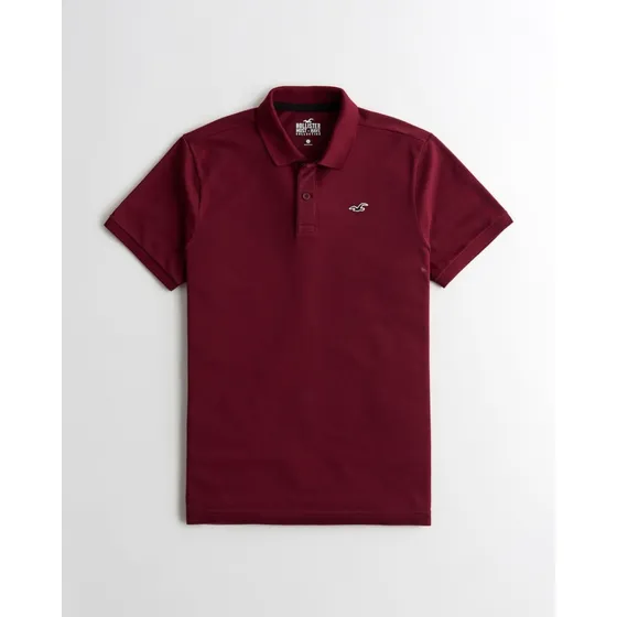 Chemise Hollister, Talla L, Color Vinotinto, Tasa Bcv