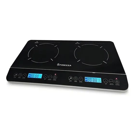 Cocina A Inducción Digital Finezza Fz-310in2 De 2 Hornillas Color Negro Tipo De Conexión Eléctrica | Cuotas sin interés