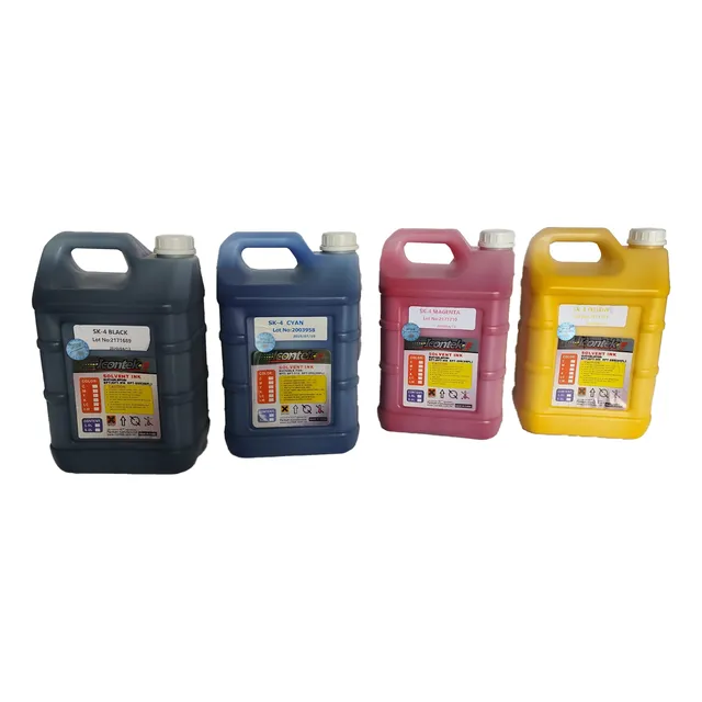 Tinta Icontek Original Sk4 (4 Colores) X 5 Lt