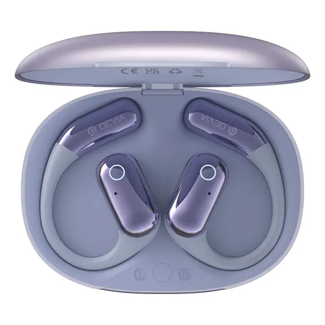 Auricular Inalambrico Bluetooth Devia Ows Ultra1 - Cover Color Violeta