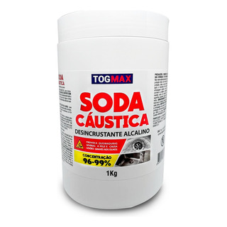 Kit Com Sodas Togmax Cáustica Para Desentupir Canos 1kg Kit Com Sodas Togmax Cáustica Para Desentupir Canos 1kg