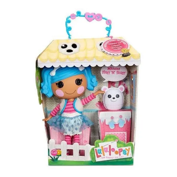 Muñeca Lalaloopsy Mittens Fluff N 33 Cm Con Osito Mga