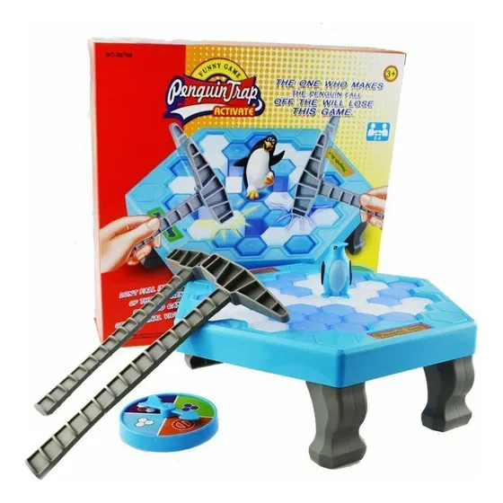 Penguin Trap Activate Pinguino Al Agua Equilibrio Child