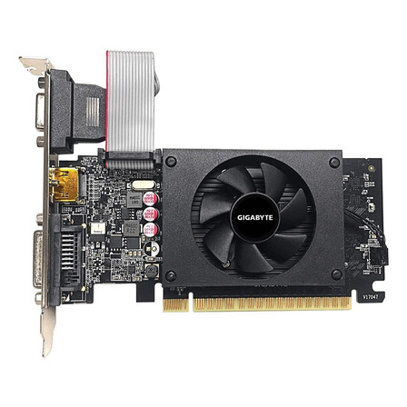 Tarjeta de video Nvidia Gigabyte  GeForce 700 Series GT 710 GV-N710D5-2GIL 2GB