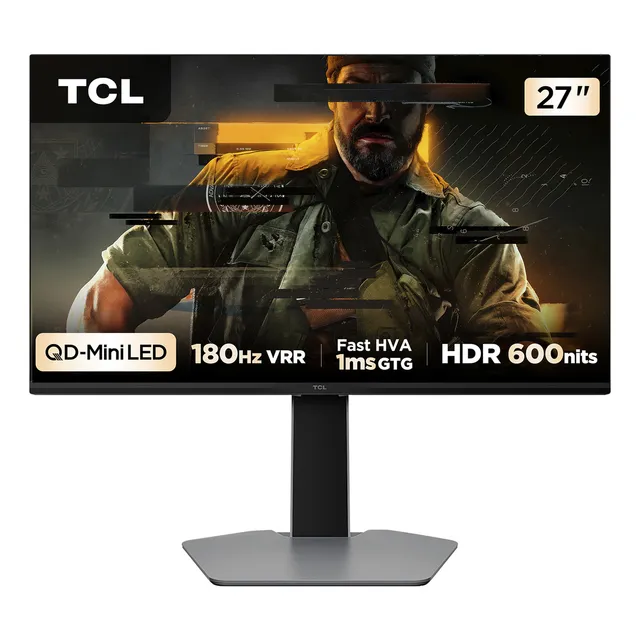 Monitor Gamer Tcl 27 Polegadas Qled Mini Led Qhd G64...