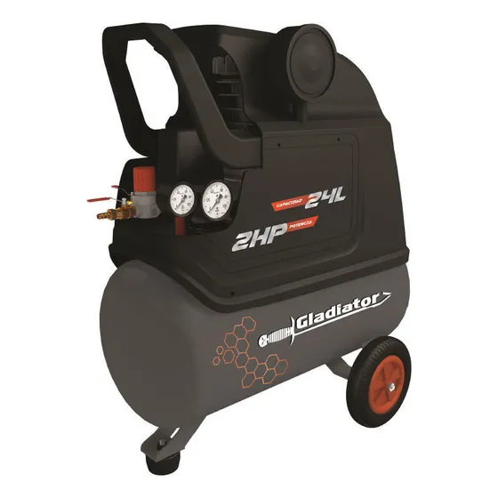 Compresor Gladiator 24l 2hp 220 Lts/min Ce624/220m