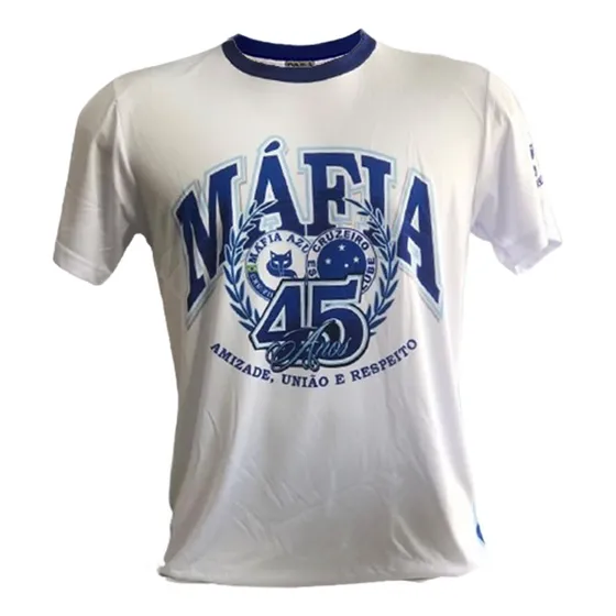 Camisa Máfia Azul Torcida Cruzeiro Esporte Clube Oficial