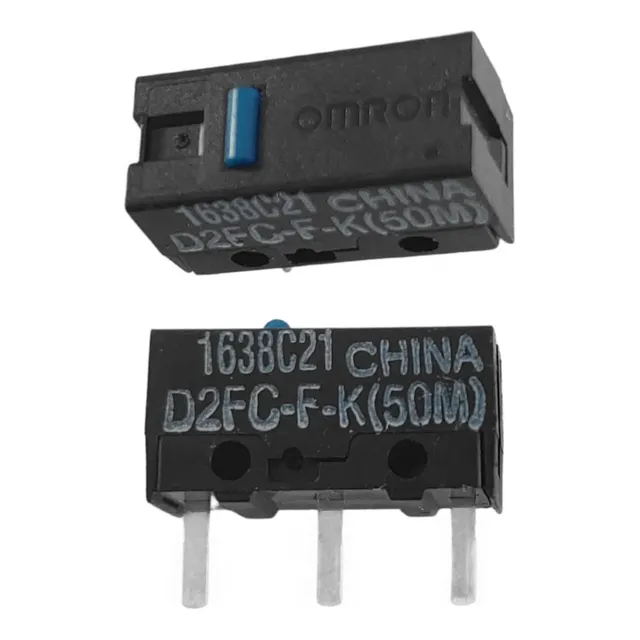 Kit 2 Micro-switch D2fc-f-k(50m) Omron Mouse Gamer Original
