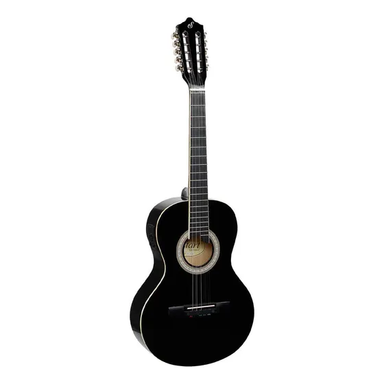 Viola eletroacústica Giannini Start VS-14 EQ para destros black sabina solida verniz brilhante
