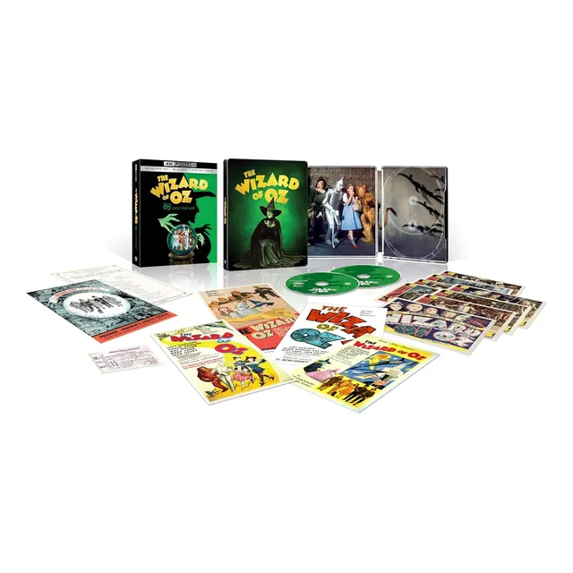 4k Uhd + Blu-ray The Wizard Of Oz / El Mago De Oz Steelbook