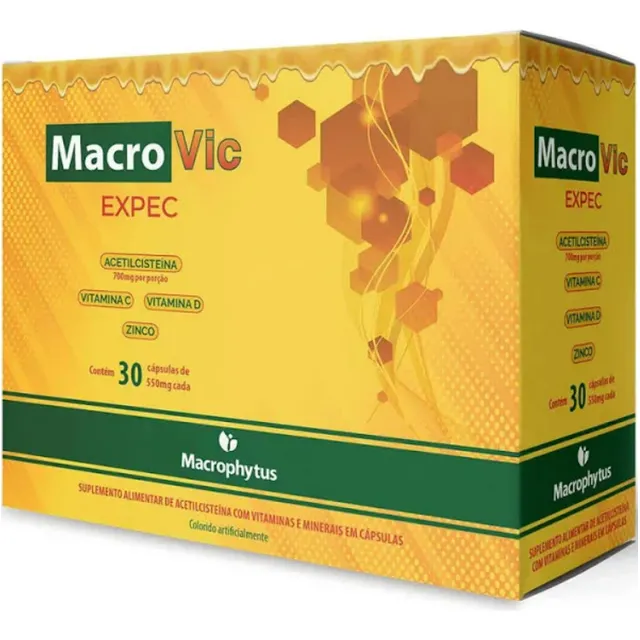 Macrovic Expec 30 Cápsulas