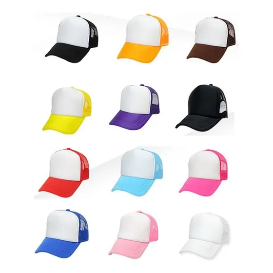Gorras Malla Para Sublimar Bordar Estampar Publicitarias