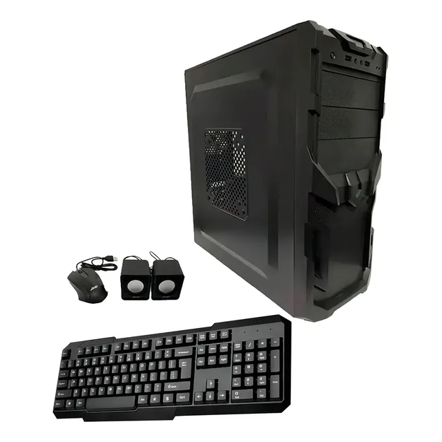Gabinete Pc Kit Brb 550w Black Mod Sb 30. Tec Mouse Parlante