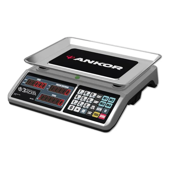 Balanza Liquidadora Electrónica 40kg Digital Gramo En Gramo