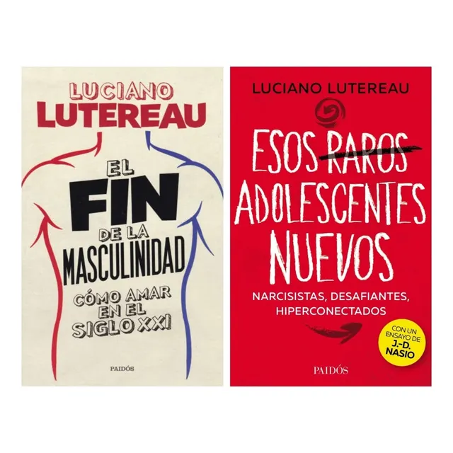 Fin Masculinidad + Raros Adolescentes - Lutereau - 2 Libros