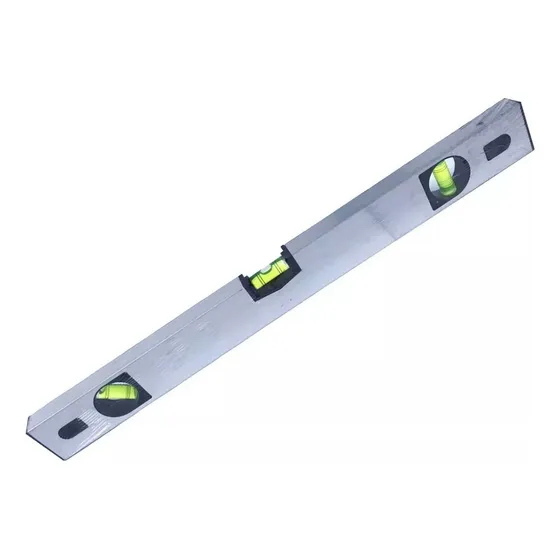 5 Unidades Nível De Mão Aluminio 3 Bolhaspequeno 40cm Melhor
