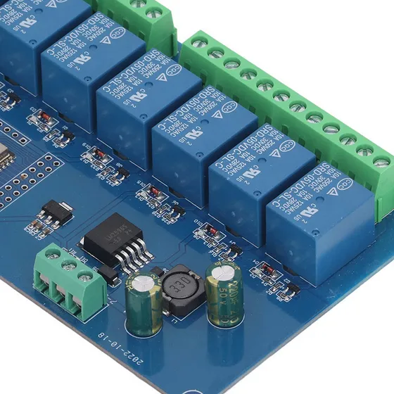 Módulo De Relé De 8 Canais Esp32 Wifi Wireless Control Ble
