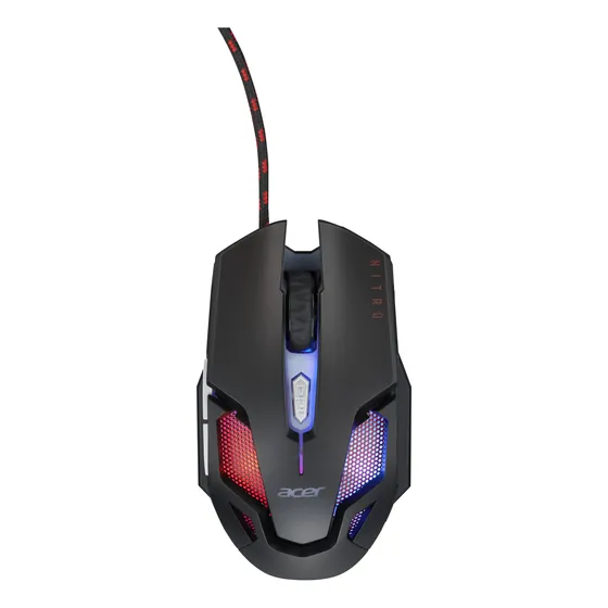 Acer Nitro Gaming Mouse Iii: Optico 6d Para Juego Alta Tasa