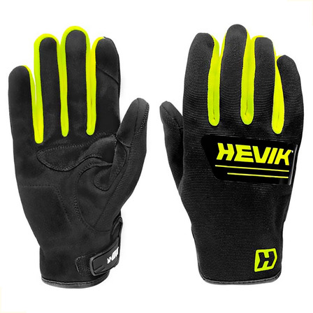Guante Moto Con Protecciones - Mujer - Negro/amarillo Guante Moto Con Protecciones - Mujer - Negro/amarillo