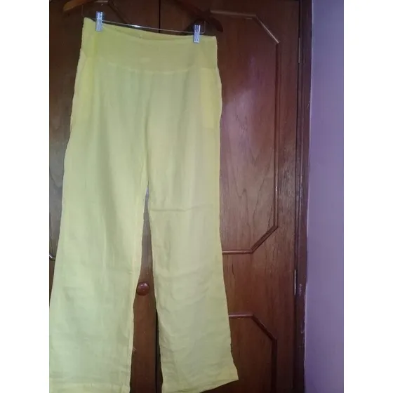 Pantalones Largo Amarillo Mujer Indu Adultos