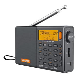 Radio Fm Portátil De Onda Corta Xhdata D-808 Estéreo/mw/lw S Radio Fm Portátil De Onda Corta Xhdata D-808 Estéreo/mw/lw S
