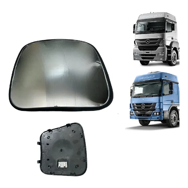 Vidro Lente Espelho Retrovisor Auxiliar Menor Axor / Atego