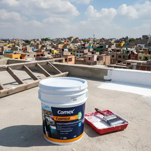 Sika Impermeabilizante Acril Techo 5 Años Ultra 18l Fibratad Color