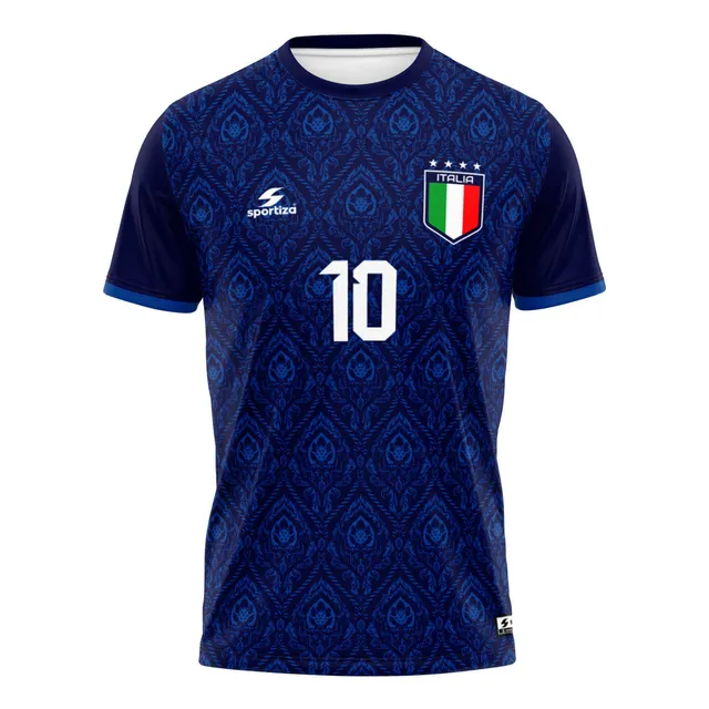 Camisa Italia Azul Torcedor