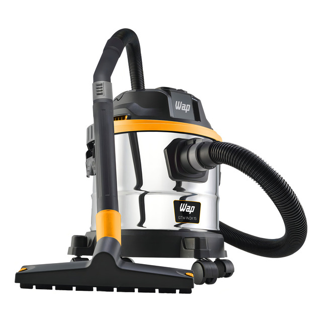 Aspirador De Pó E Água Wap Gtw Inox 15 Aço Inoxidável, 1700w De Potência 127v Aspirador De Pó E Água Wap Gtw Inox 15 Aço Inoxidável, 1700w De Potência 127v