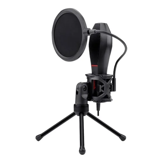 Micrófono Redragon Quazar Gm200 Color Negro