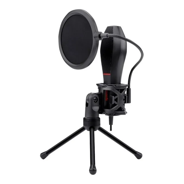 Micrófono Redragon Quazar Gm200 Color Negro
