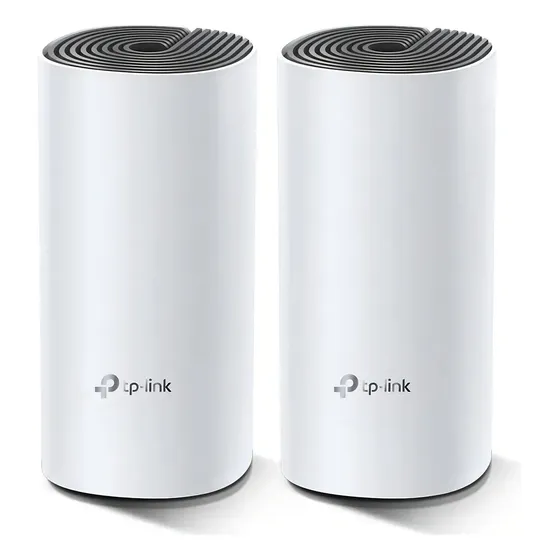 TP-Link Deco E4 2-Pack Router Wifi5 AC1200 Dual Band Sistema Mesh Para La Casa, Color Blanco | Cuotas sin interés