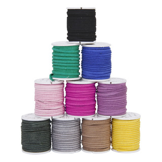 10 X 3 Metros De Cable De Piel De Gamuza Hilo De Hilo De 3 M 10 X 3 Metros De Cable De Piel De Gamuza Hilo De Hilo De 3 M