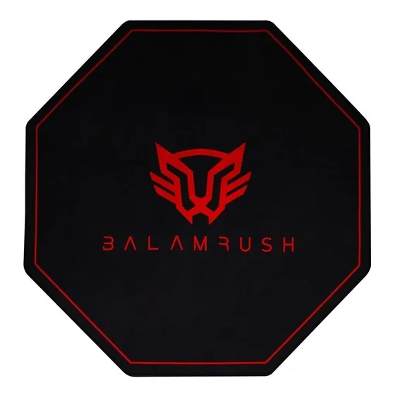 Alfombra Gamer P/suelo Balam Rush Ip68/ Evita Daños Al Piso Color Negro