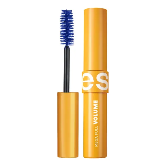 Mega Full Volume Ésika Pro Rimel Gel Mascara Pestañas Color Azul