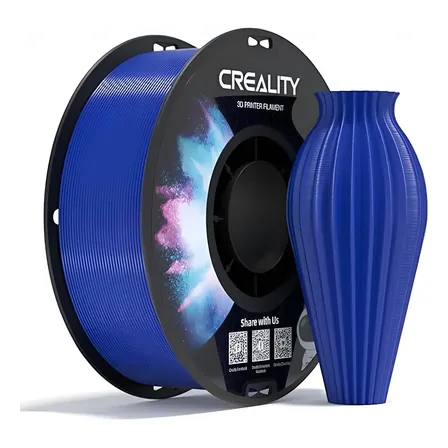 Filamento Creality Petg - 1 kg - 1,75 mm para impressão 3D em cor azul