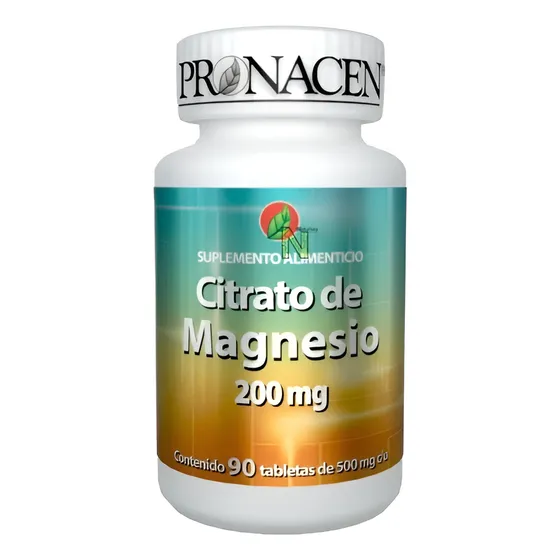 Citrato De Magnesio (90 Tabletas) Pronacen