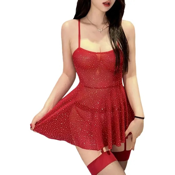 Lencería Sexy, Vestido Transparente, Sexy Y Tentador