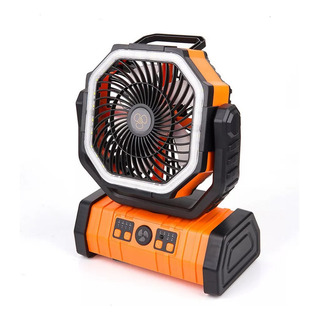 Ventilador De Camping Recargable De 20000 Mah Con Luz Led, Ventilador De Camping Recargable De 20000 Mah Con Luz Led,